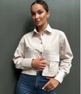 Укороченная рубашка женская AXY-045A380