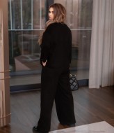 Замшевый костюм брючный NJ-AZ-8256A900