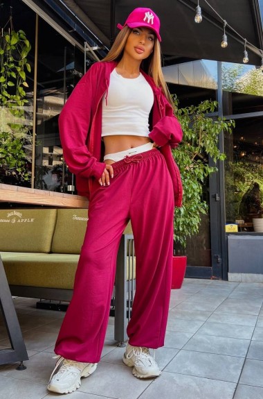 Женский трикотажный спортивный костюм  LIB-8911A700