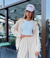 Женский трикотажный спортивный костюм  LIB-8911A700