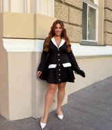 Стильные платья для полных MA-N2128A600