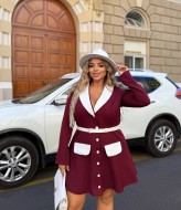 Стильные платья для полных MA-N2128A600