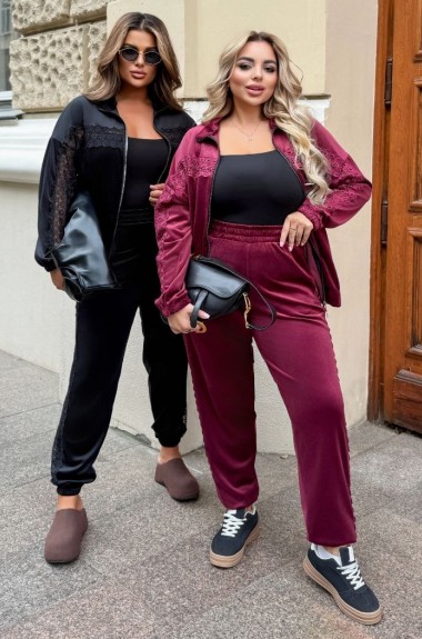 Оксамитовий костюм ELR-4052A1300 Оксамитовий костюм ELR-4052A1300