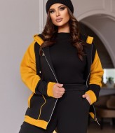 Костюм женский спортивный на флисе  KYB-21123A23