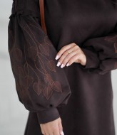 Замшевое платье KA-7562A800