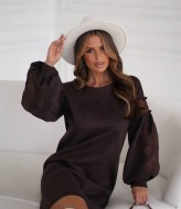 Замшевое платье KA-7562A800