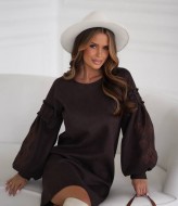 Замшевое платье KA-7562A800