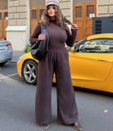 Брючный трикотажный костюм ODF-041A800