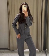 Брючный костюм ангора  ANM-393A750