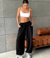 Спортивные широкие штаны женские  VOL-707A400