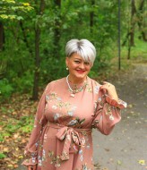 Платье с цветочным принтом YS-2167A530B590