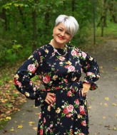 Платье с цветочным принтом YS-2167A530B590