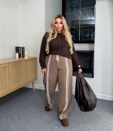 Штаны с лампасами женские  CUR-886A460