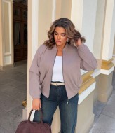 Кашемировый бомбер  YBY-899A600