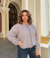 Кашемировый бомбер  YBY-899A600