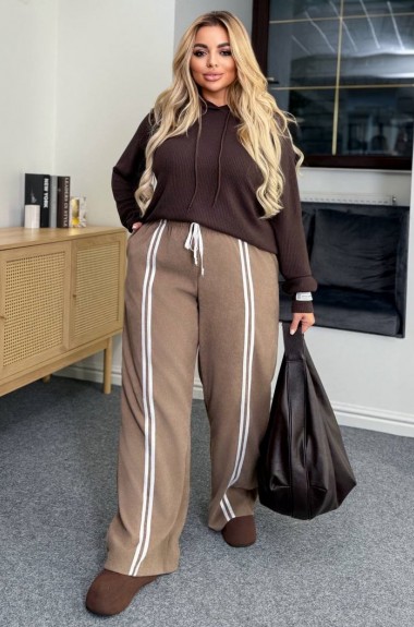 Штаны с лампасами женские  CUR-886A460