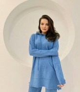 Теплый вязаный костюм женский  TS-200.3A520