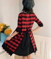 Байковое платье NJ-EEV-8568A650