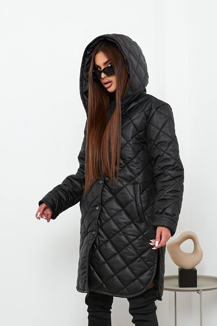 Стеганое женское пальто SD-0031A800