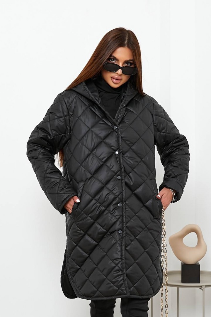 Стеганое женское пальто SD-0031A800