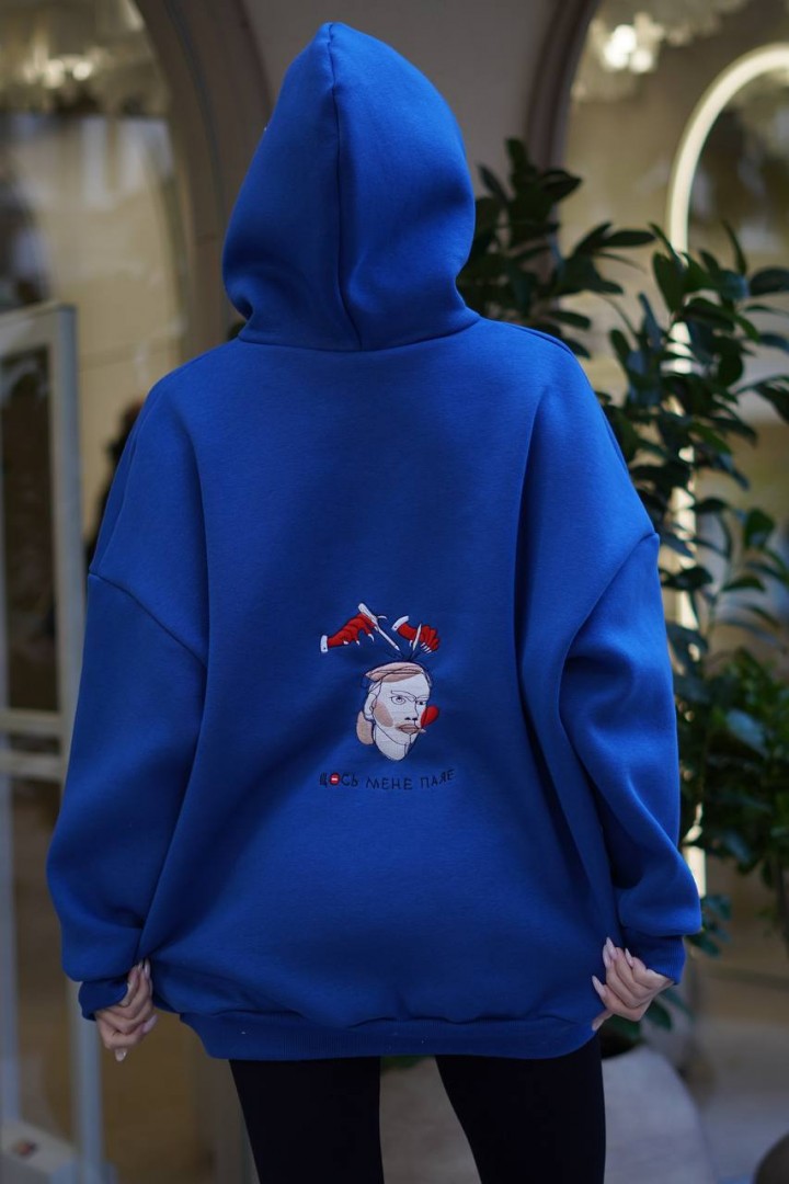 Женское худи оверсайз NK-639A800 Женское худи оверсайз NK-639A800