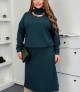 Теплий костюм кофта і спідниця AD-063A480