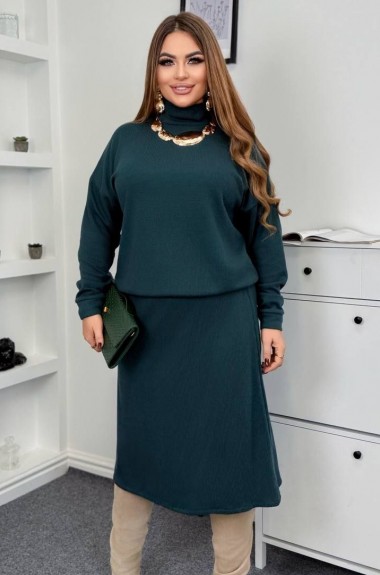 Теплый костюм кофта и юбка AD-063A480 Теплый костюм кофта и юбка AD-063A480