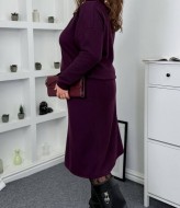 Теплий костюм кофта і спідниця AD-063A480