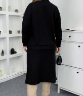 Теплий костюм кофта і спідниця AD-063A480