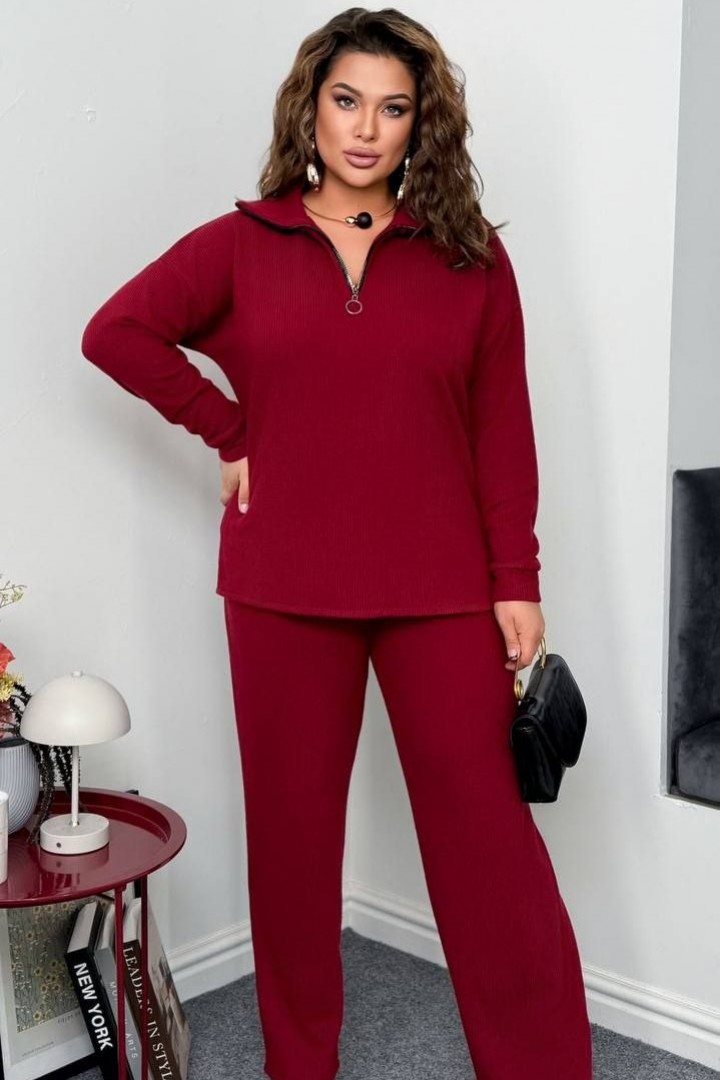 Теплый брючный костюм женский AD-064A550 Теплый брючный костюм женский AD-064A550