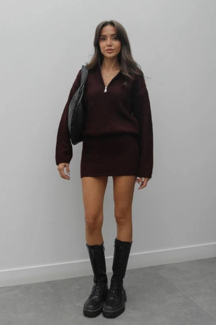 Костюм светр та спідниця NUL-8039A680 Костюм светр та спідниця NUL-8039A680