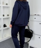 Жіноча кофта з капюшоном і штани AD-7866.1A360