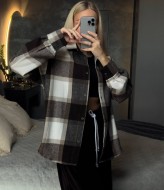 Теплая клетчатая рубашка CULT-2088A520 Теплая клетчатая рубашка CULT-2088A520