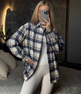 Теплая клетчатая рубашка CULT-2088A520 Теплая клетчатая рубашка CULT-2088A520