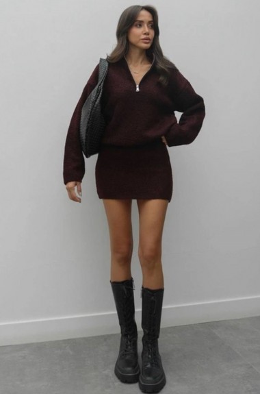 Костюм светр та спідниця NUL-8039A680 Костюм светр та спідниця NUL-8039A680