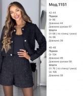 Костюм із шортами JAC-1151A710 Костюм із шортами JAC-1151A710