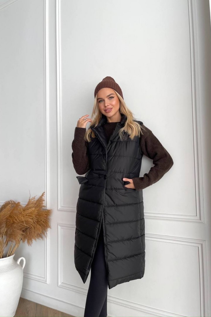 Удлиненная жилетка MOK-9002A650