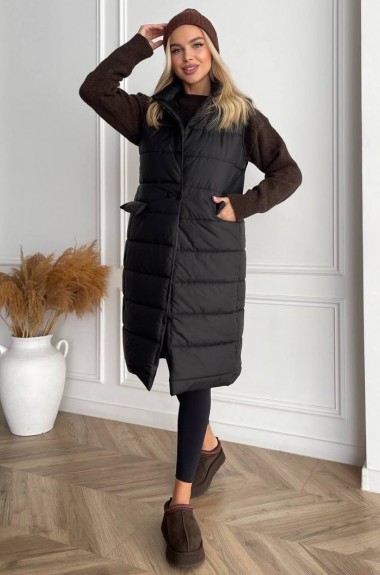 Удлиненная жилетка MOK-9002A650