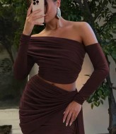 Костюм юбка + блузка ANM-413A520