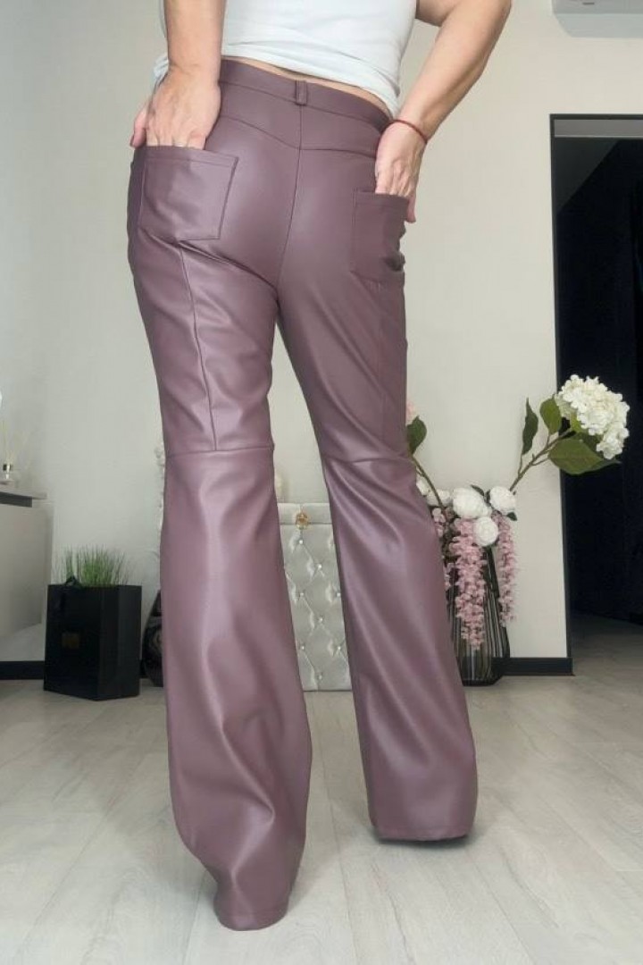 Кожаные женские брюки ME-534A620