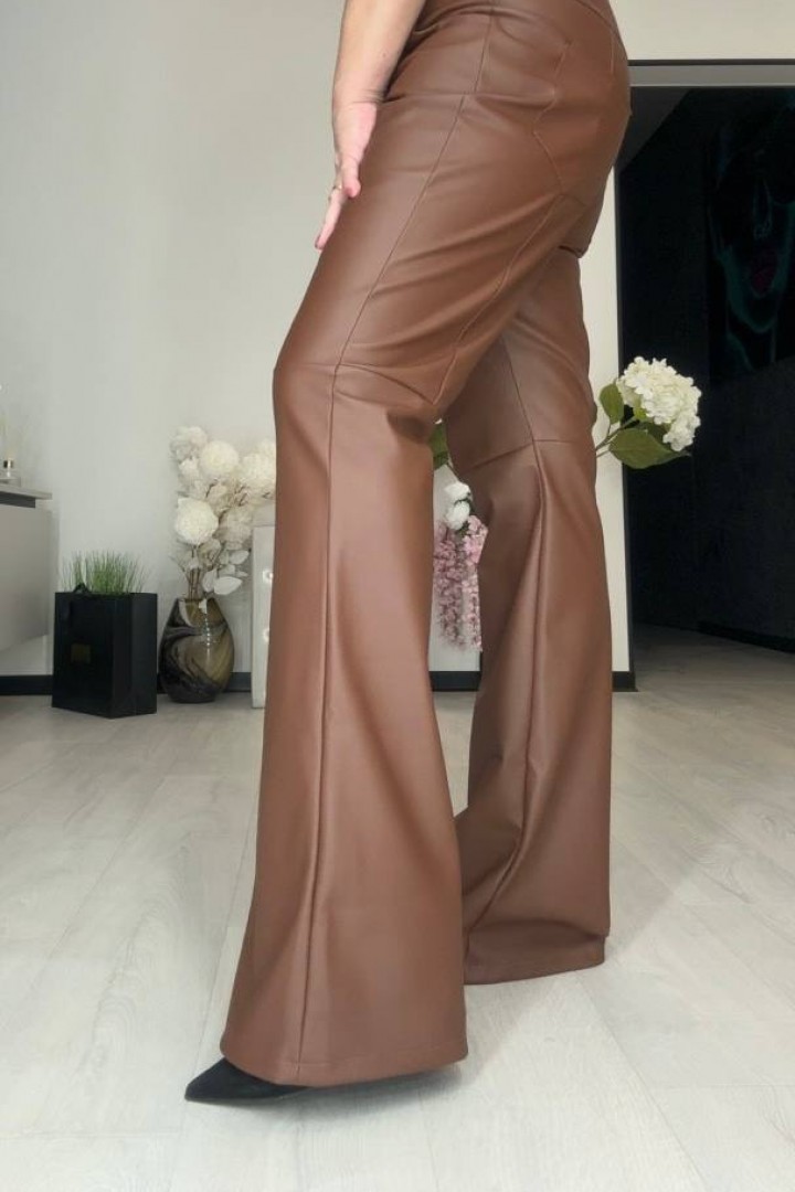 Кожаные женские брюки ME-534A620