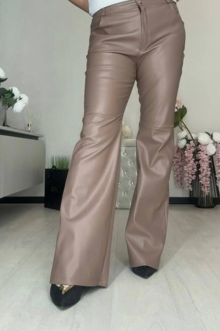 Кожаные женские брюки ME-534A620