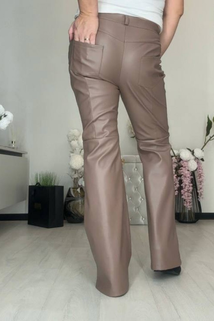 Кожаные женские брюки ME-534A620