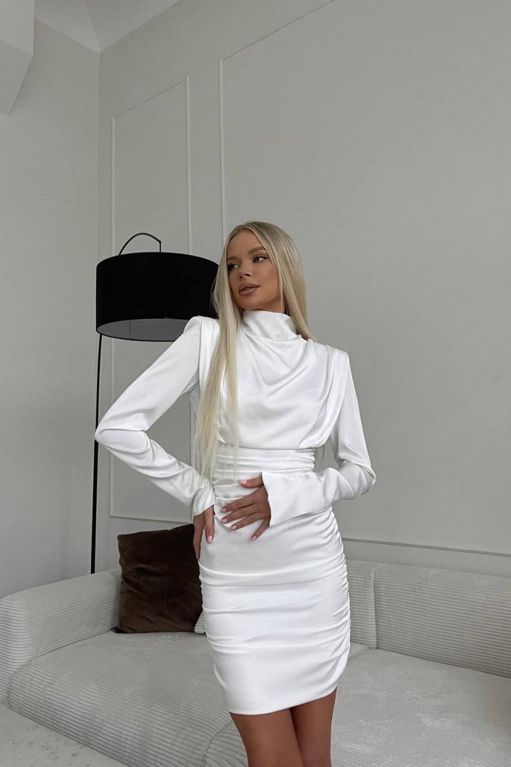 Платье с драпировкой NK-9198A550