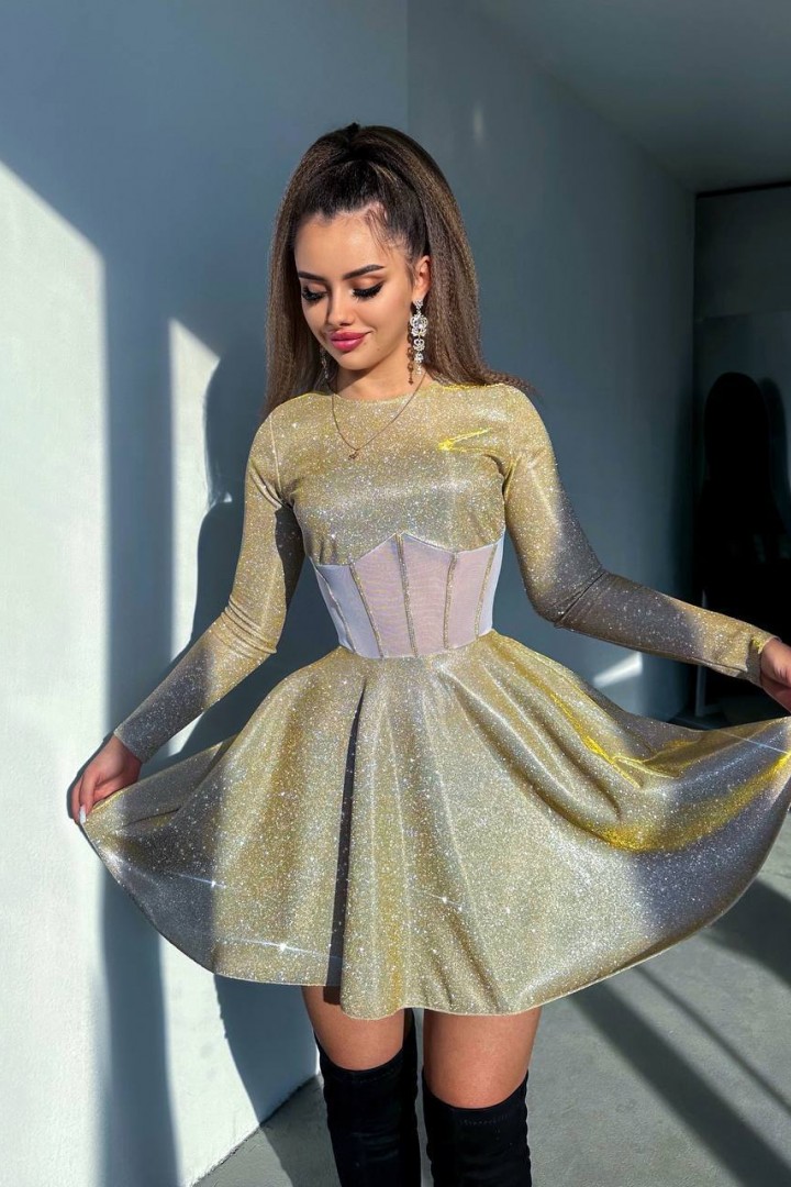 Сукня з блискітками YLM-533A520