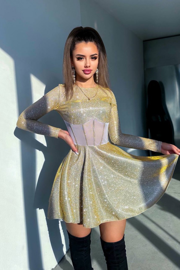 Сукня з блискітками YLM-533A520