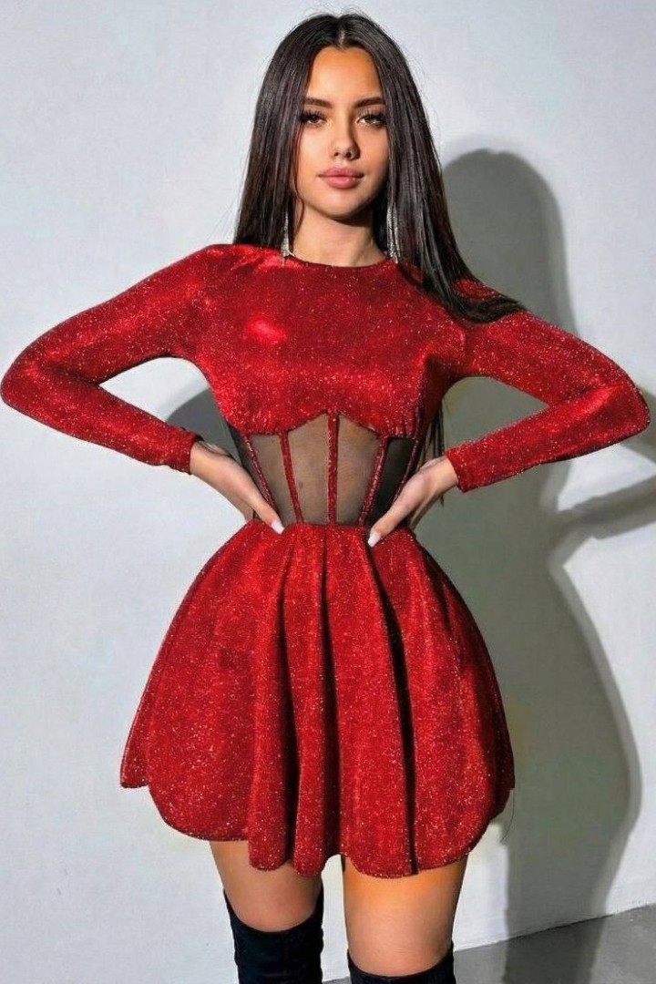 Сукня з блискітками YLM-533A520