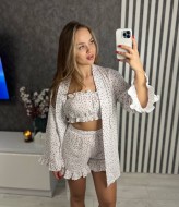 Домашний костюм тройка женский KG-705A640