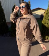 Спортивный костюм двунитка женский  VK-063A750