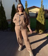 Спортивный костюм двунитка женский  VK-063A750